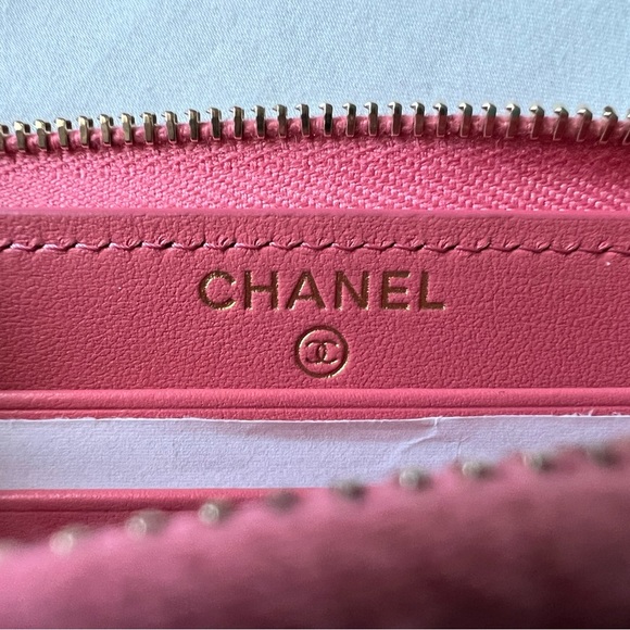 Authentic CHANEL Mini Wallet Matresse Rose - Picture 8 of 8